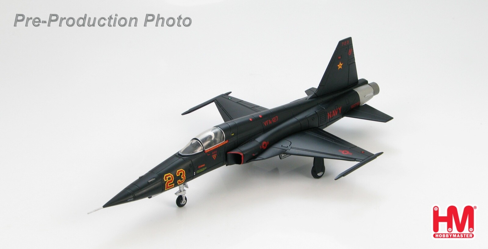 MIB Hobby Master 1/72 Diecast F-5E Tiger II VFA-127 Desert Bogeys Red 23 HA3315