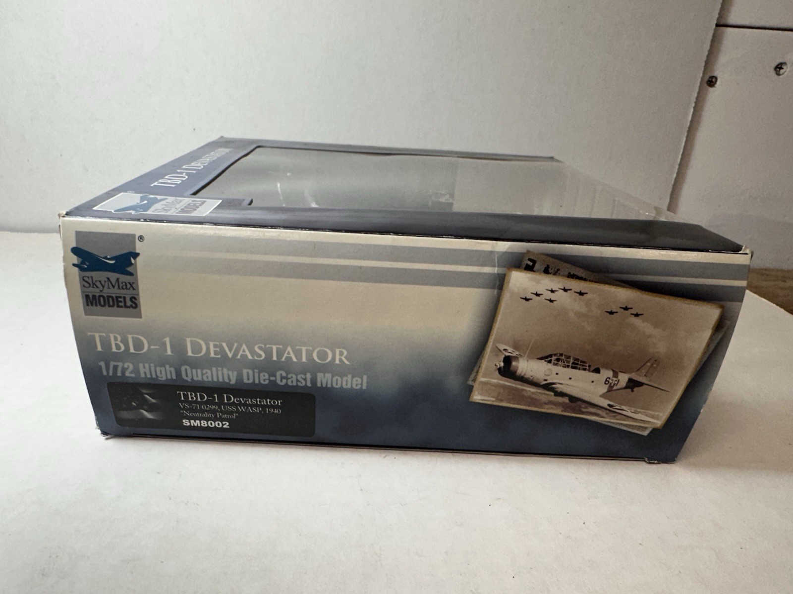 Sky Max TBD-1 Devastator VS-71 0299 USS Wasp 1940 Patrol 1:72 Diecast #SM8002