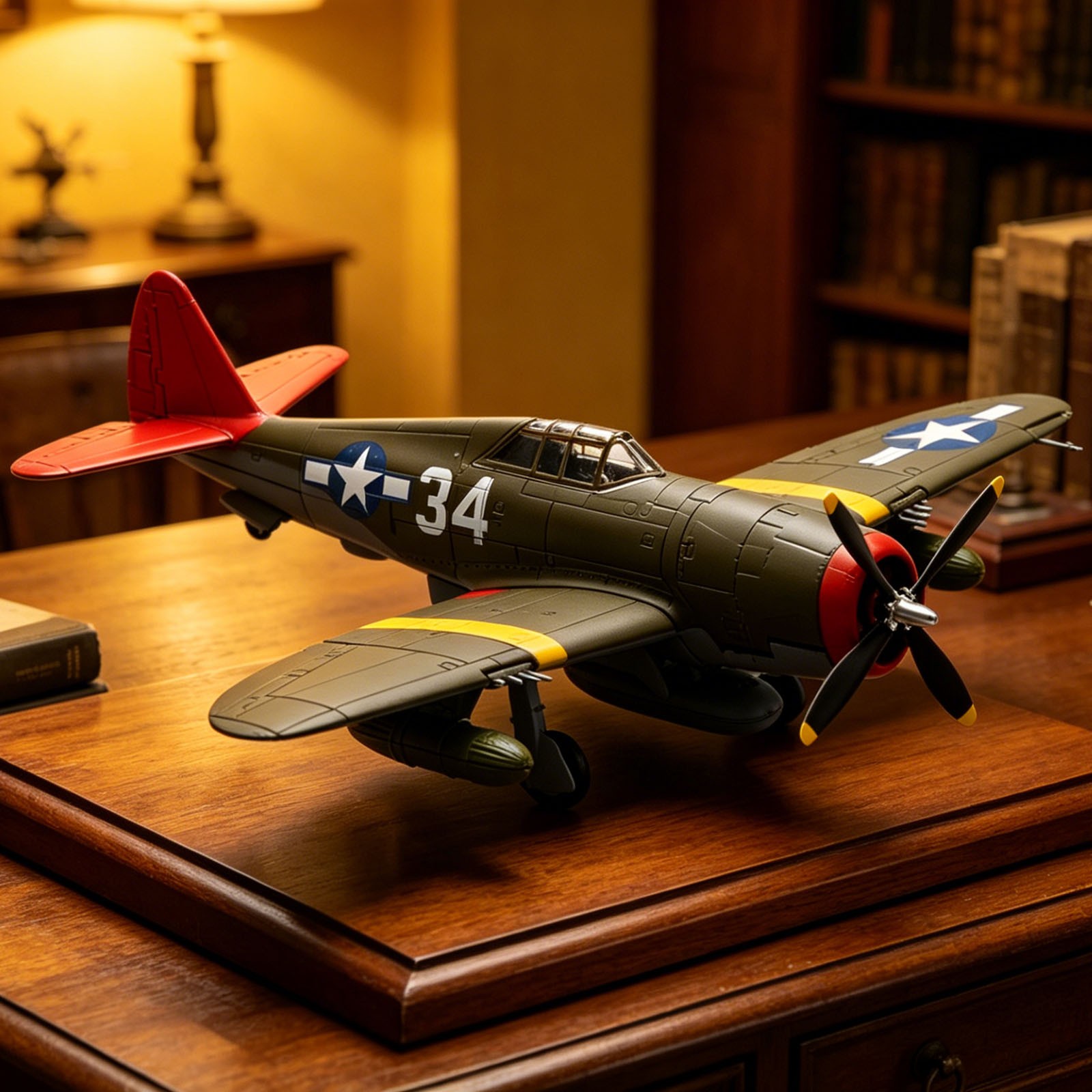New USAAF P-47D Thunderbolt Fighter 1/72 Diecast Alloy Display Model Collectible
