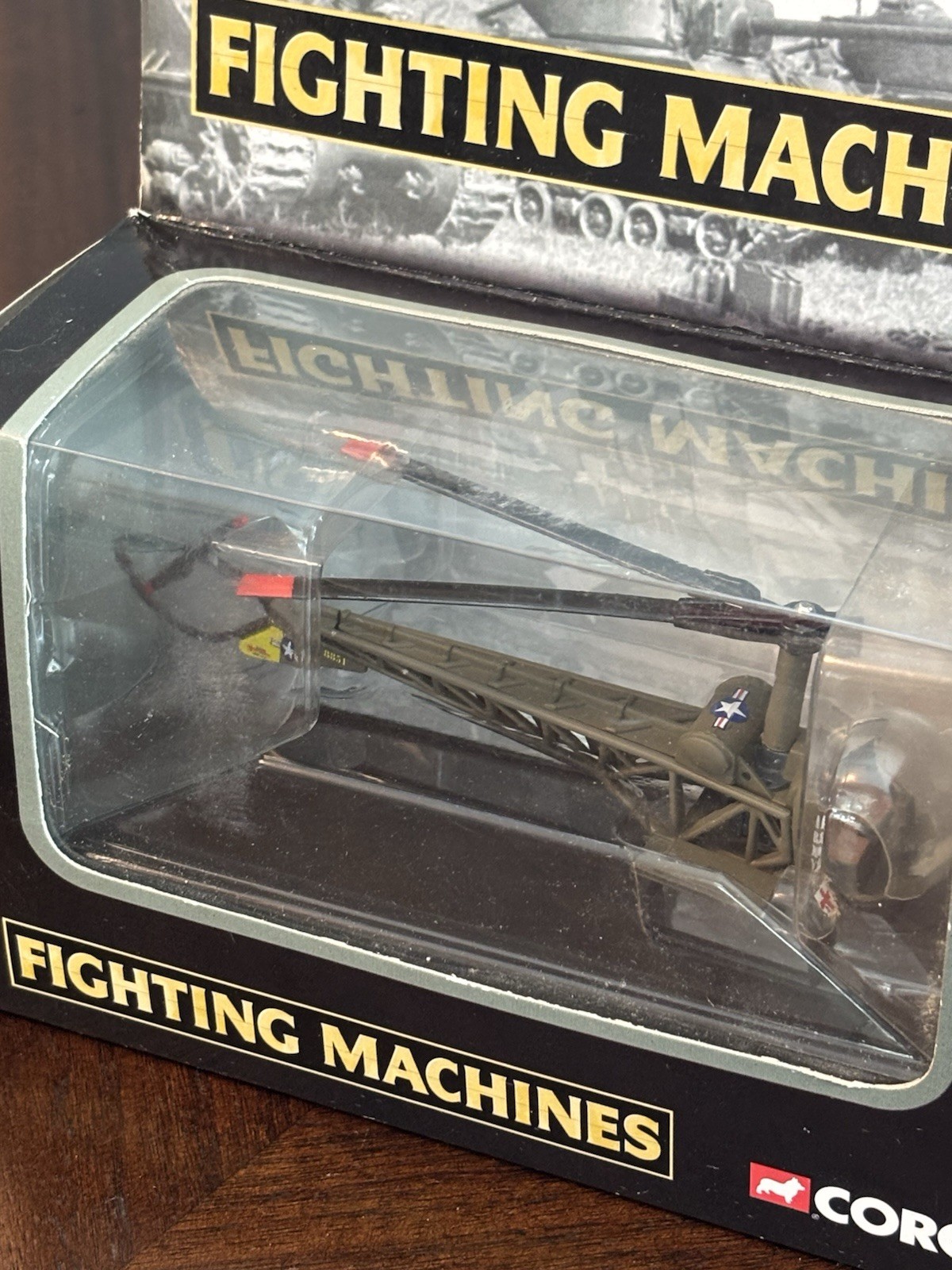 Corgi Fighting Machines Bell 47 Pork Chop Hill Korea Chopper Diecast Model