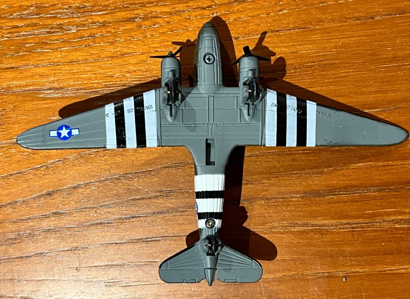 Skytrain Douglas C-47 Die Cast Model Dakota United States Army Z 315159 D8