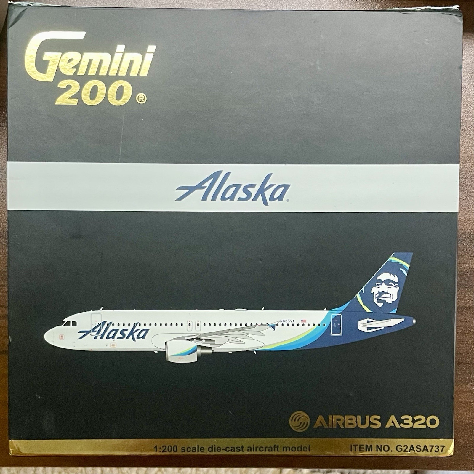 Gemini200 Alaska Airlines Airbus A320-200 N625VA G2ASA737