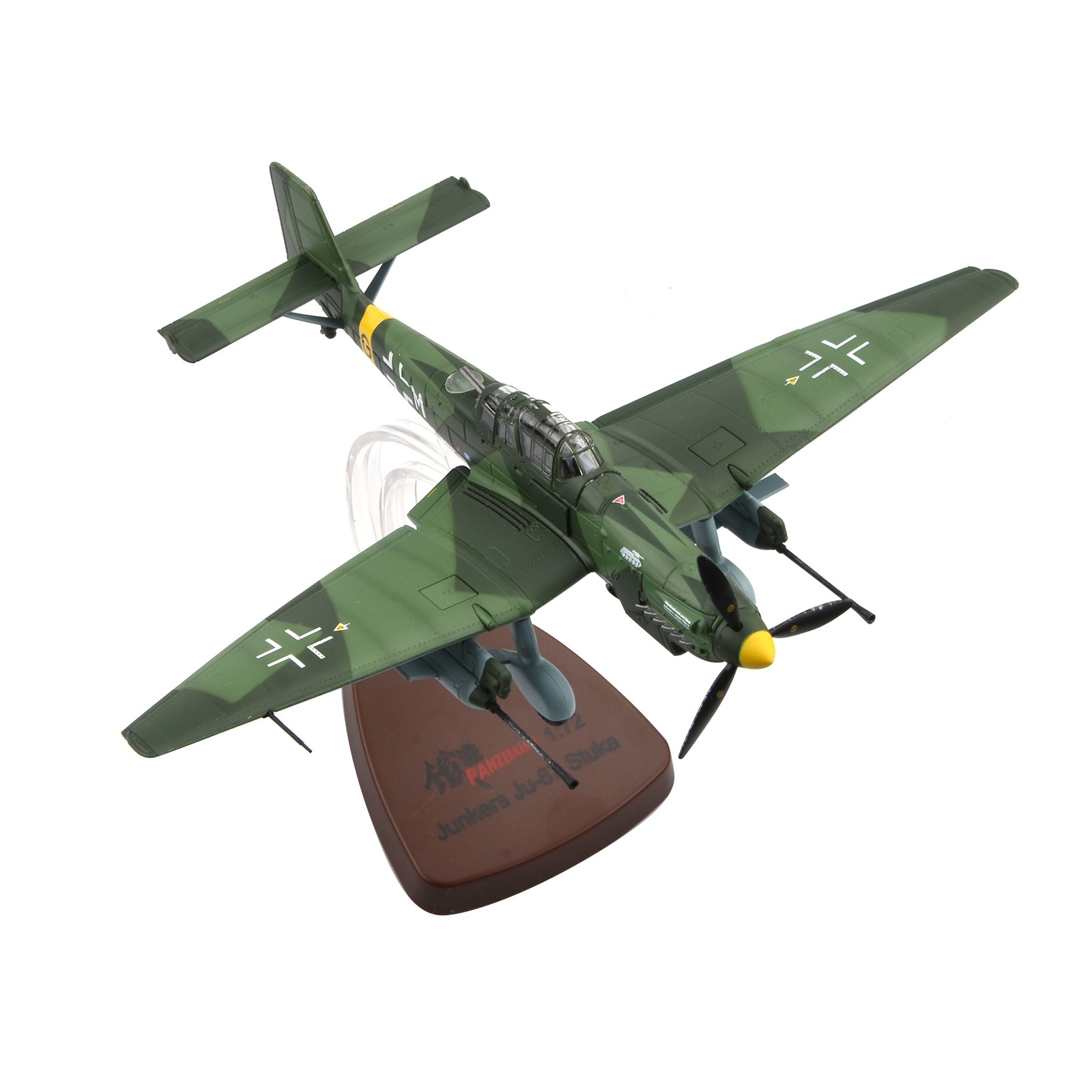 1/72 WWII German Stuka Junkers Ju-87G1 Dive Bomber Model Gifts Choice For Lover