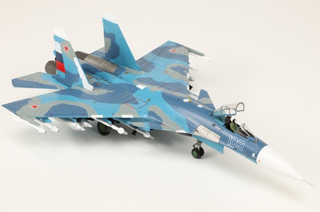 Hobby Master 1/72 Su-27K Flanker-D Airplane Blue 109 Russian Navy w/Kh-41