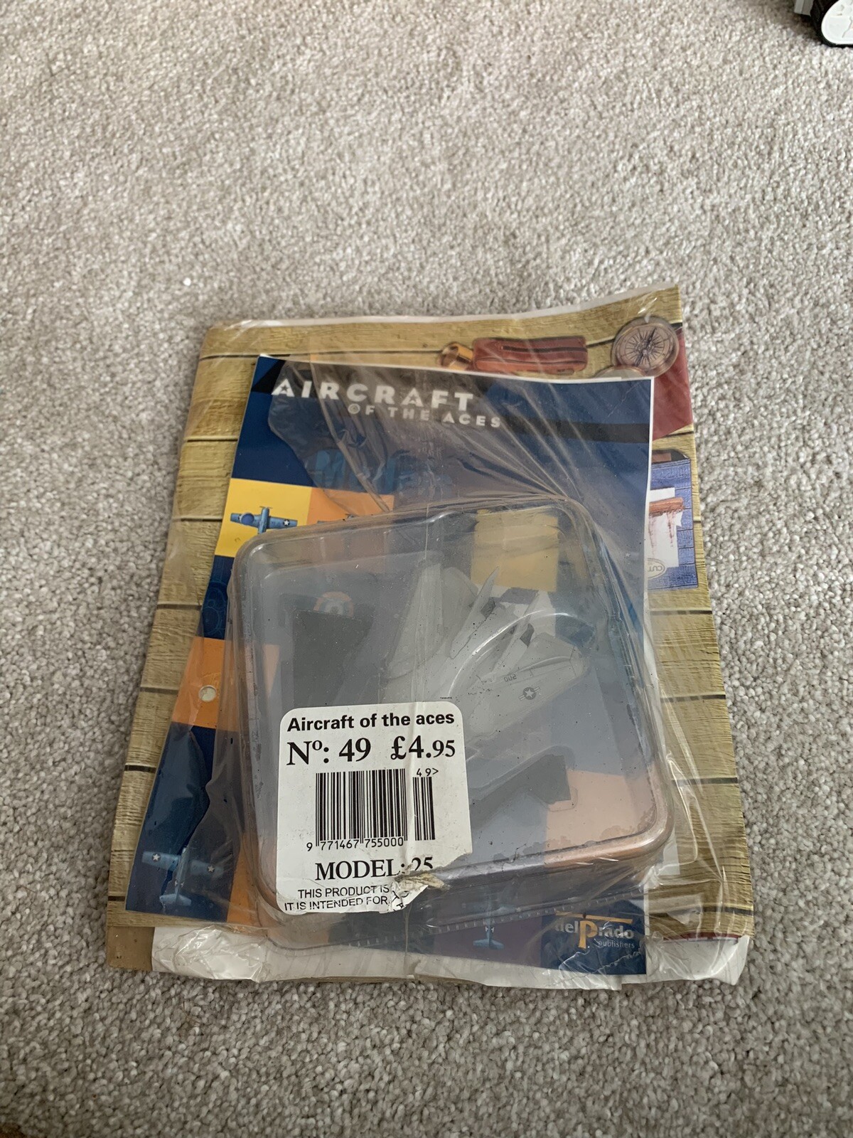 Del Prado Aircraft Of The Aces Model WITH Magazine Unboxed F14 Tomcat