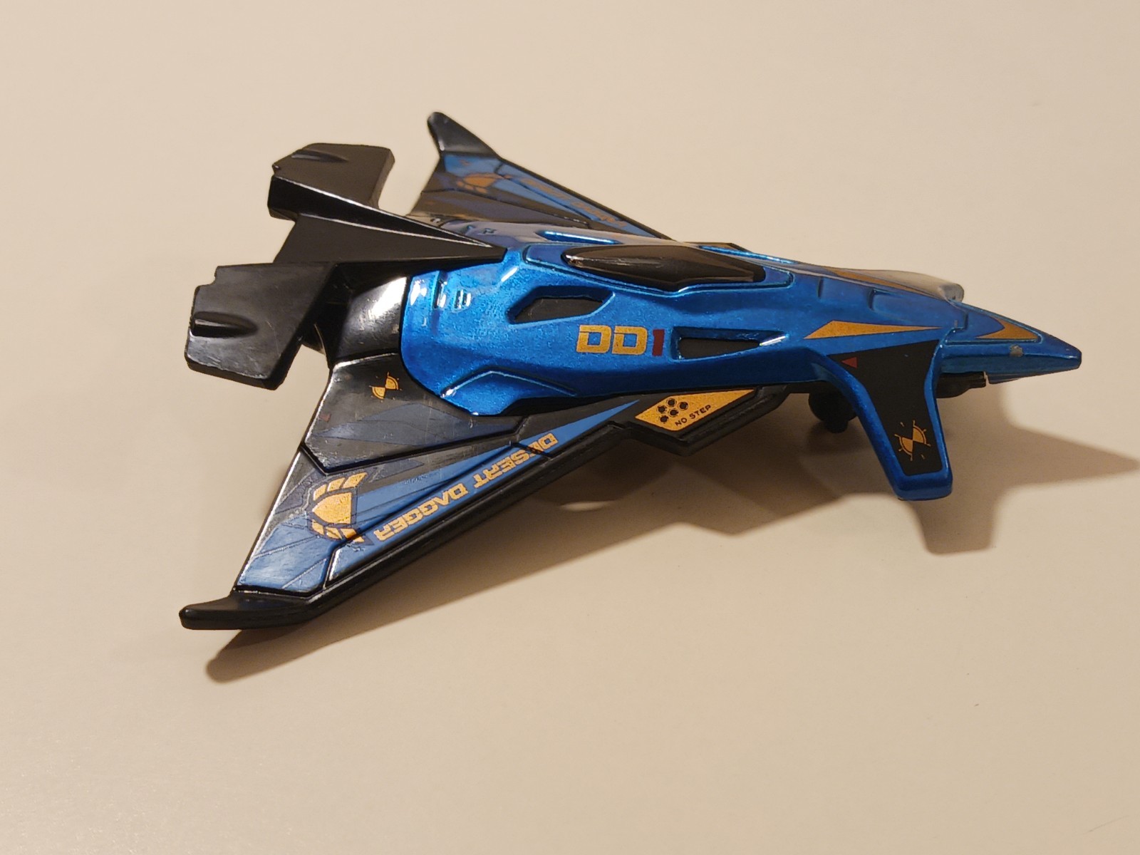 Matchbox 2019 Sky Busters FLYING DAGGER SB-142 Blue Black 1:64 Diecast Jet Plane