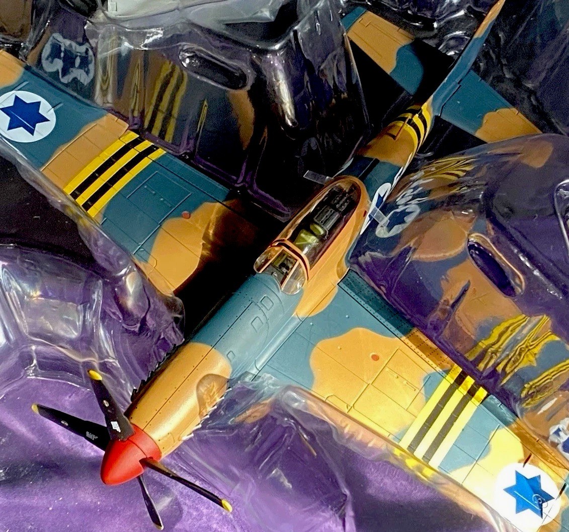 Hobby Master HA7709 P-51D IDF/AF105th ‘Scorpion Sqn’ Suez Campaign Egypt 1956