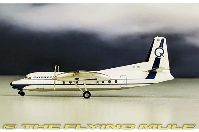 AeroClassics 1:200 F27 Friendship Quebecair CF-QBL
