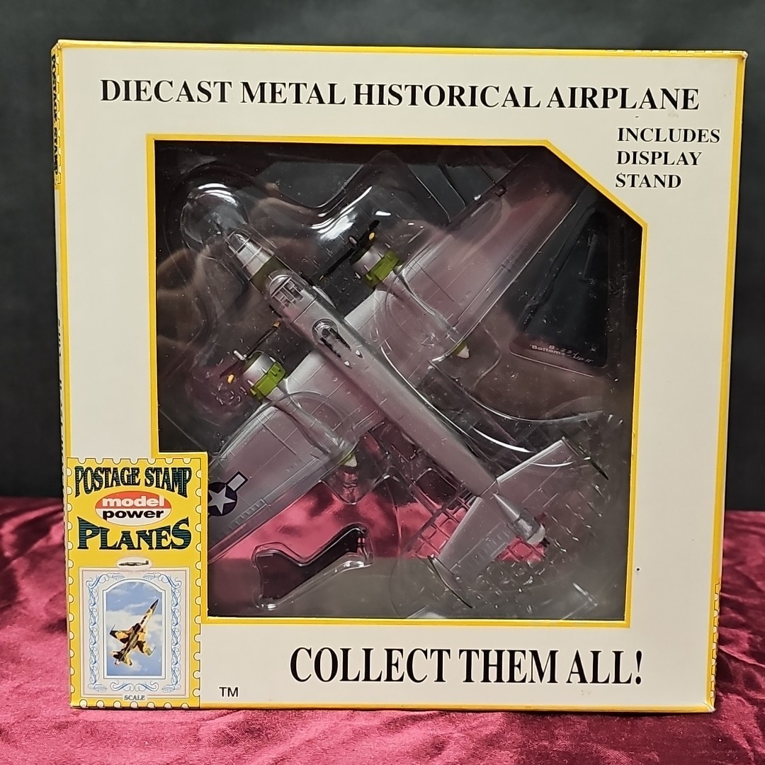 Postage Stamp Planes Model Power No. 5403 B-25J Bottoms Up II 1:100 Scale Model