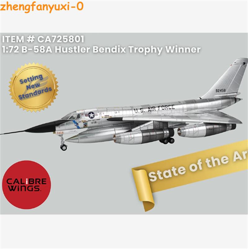 Calibre B-58 1:72 Supersonic Strategic Bomber Bendix Trophy Winner Dayton Museum