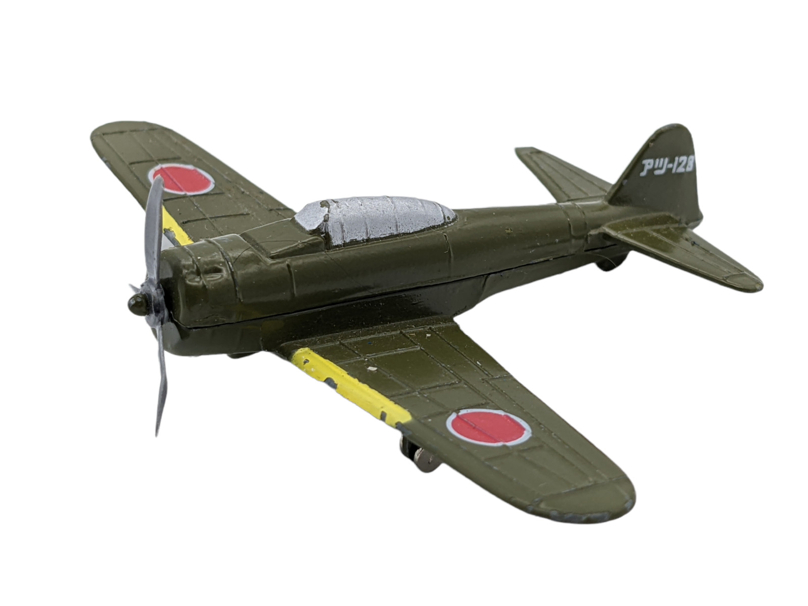 ZEE TOYS DYNA-FLITES JAPANESE ZERO METAL AIRPLANE A114-VINTAGE Free Shipping.