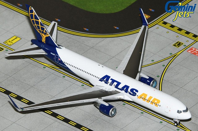 GJGTI2166 GeminiJets 767-300ER 1/400 Model N649GT Atlas Air Worldwide