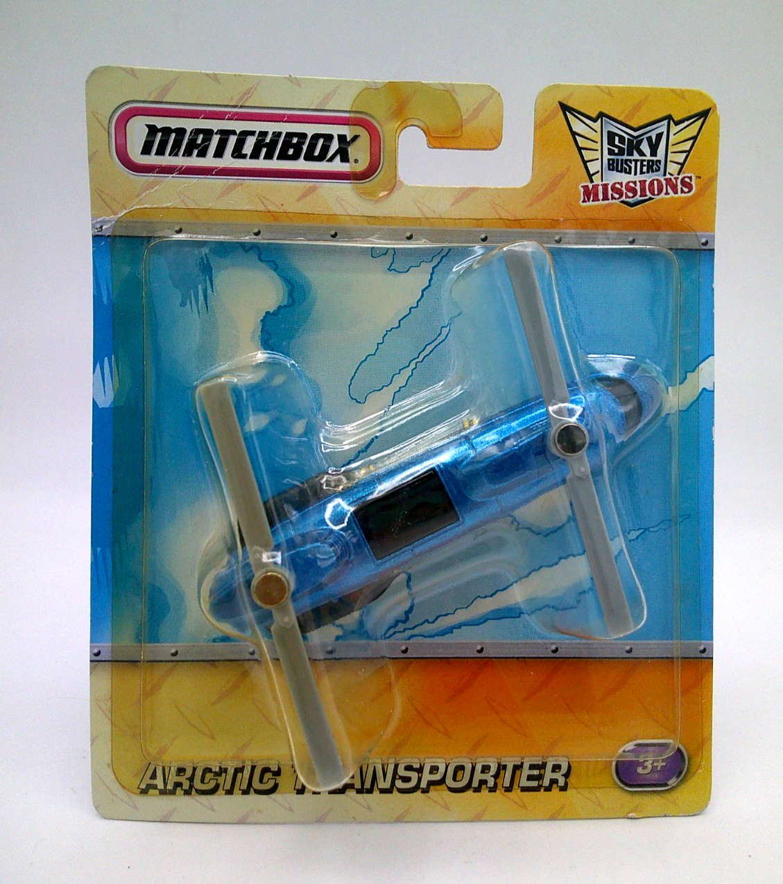 Matchbox 2010 SKY BUSTERS MISSIONS “ARCTIC TRANSPORTER” – Blue