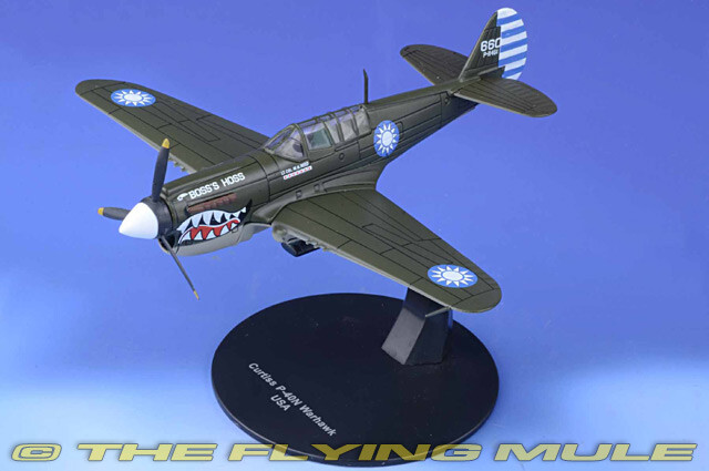 De Agostini 1:72 P-40N Warhawk CACW 3rd FG, 7th FS William Reed Boss’s Hoss
