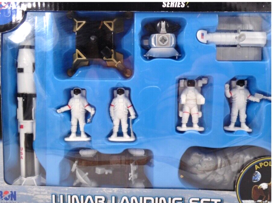 NASA Apollo 11 Lunar Landing Space Adventure Series 9 pc. Play Set Daron