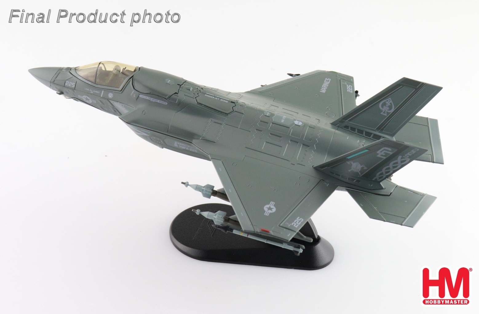 Hobby Master 1/72 F-35B Lightning II USMC VMFA-225 Vikings Beast Mode HA4620B