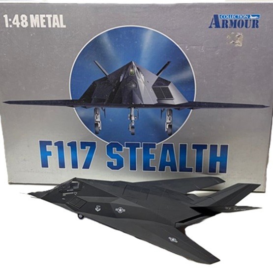 Franklin Mint 98060 Armour Collection F-117 Stealth 1:48 Scale with Box