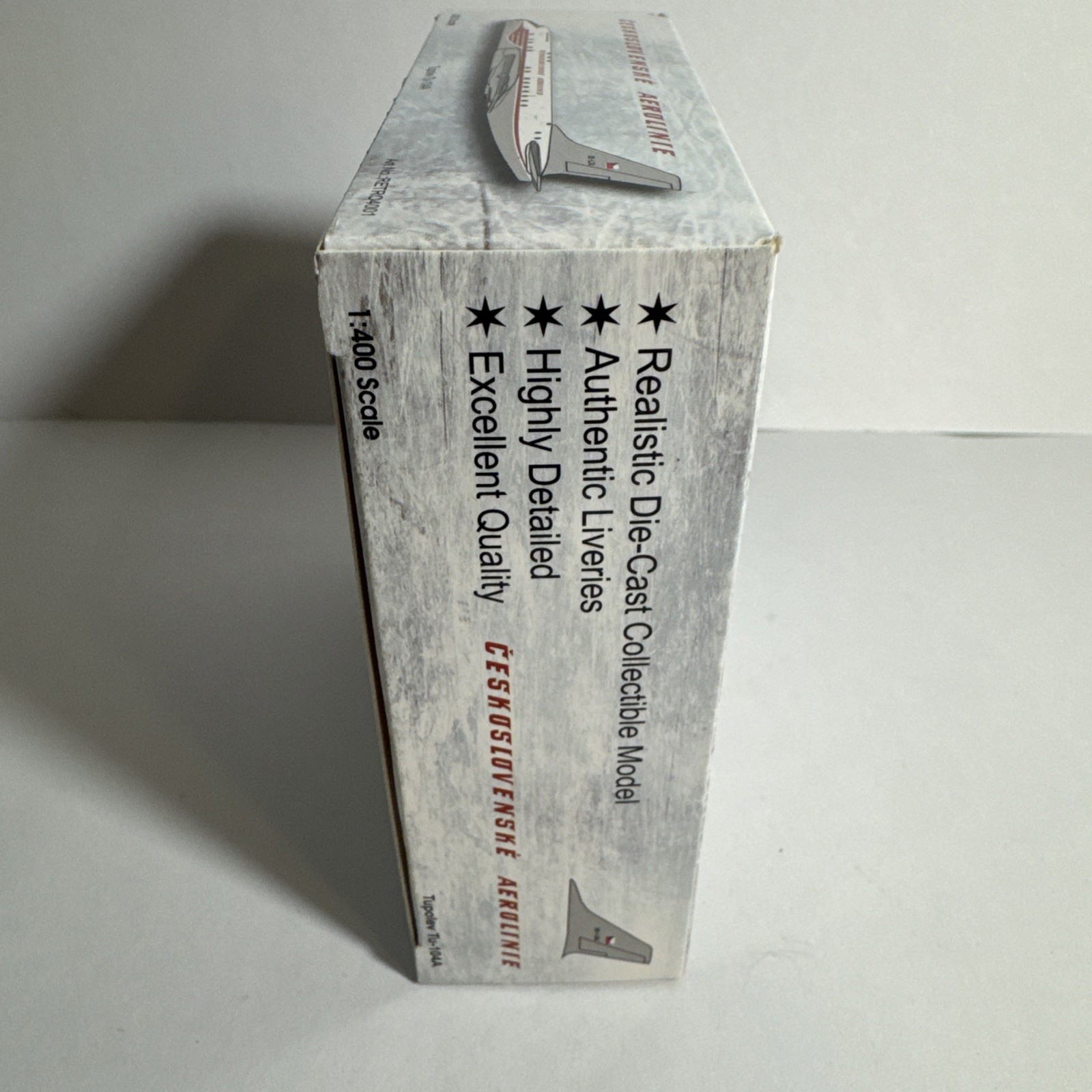 Retro Models RETRO4001 ČSA Tupolev TU-104A OK-LDA 1:400 Boxed