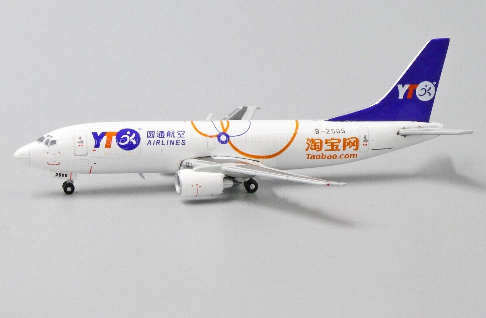 JC WINGS YTO CARGO AIRLINES BOEING 737-300(SF) 1:400 DIECAST LH4HYT104 IN STOCK