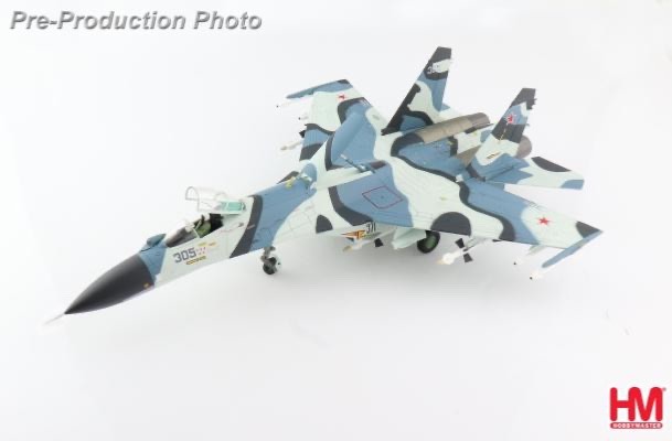 Hobby Master 1/72 Su-27SKM Flanker-B Russian Blue 305 Paris Airshow 2005 HA6012