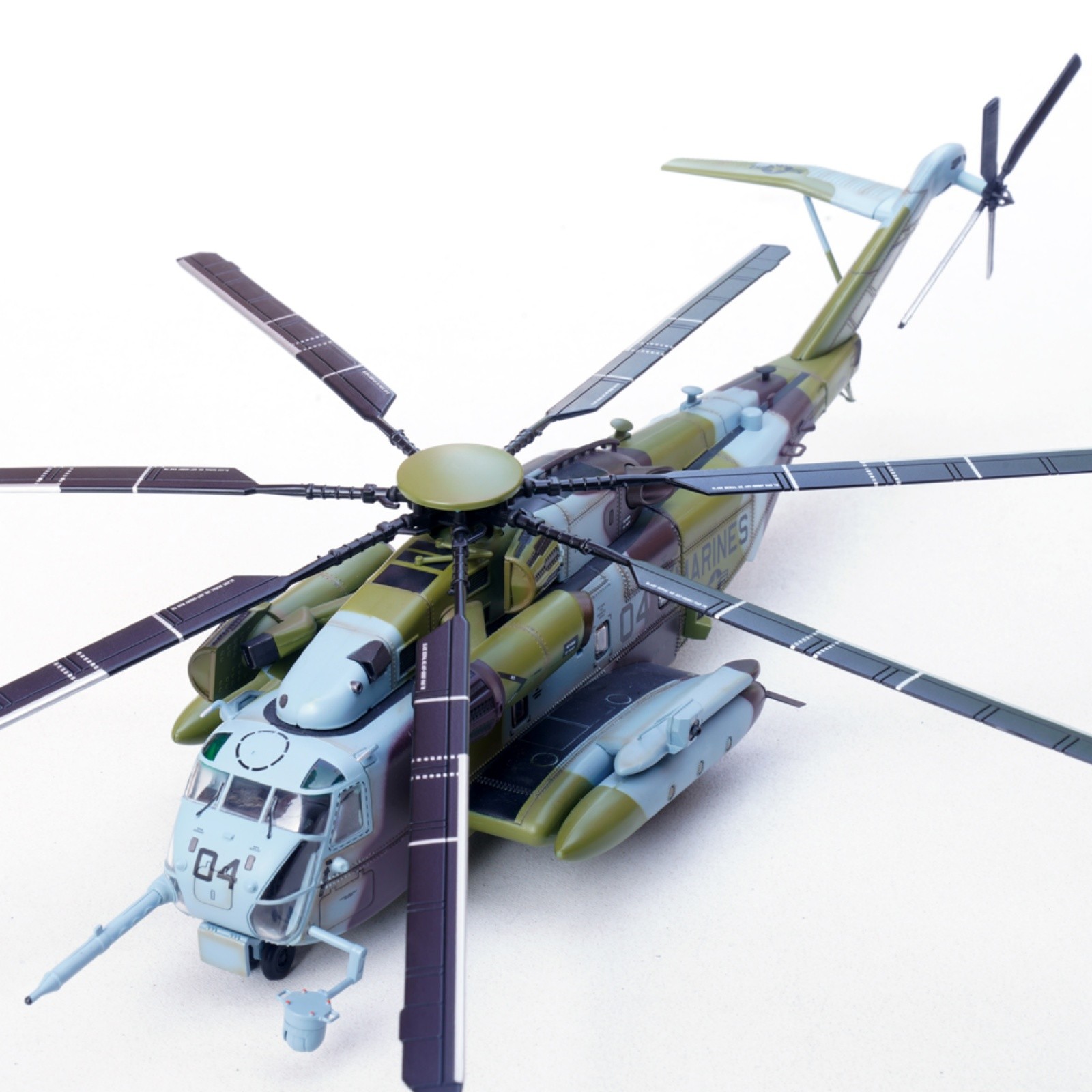 New Diecast Alloy 1/72 United States Navy For Sikorsky CH-53E Helicopter Model