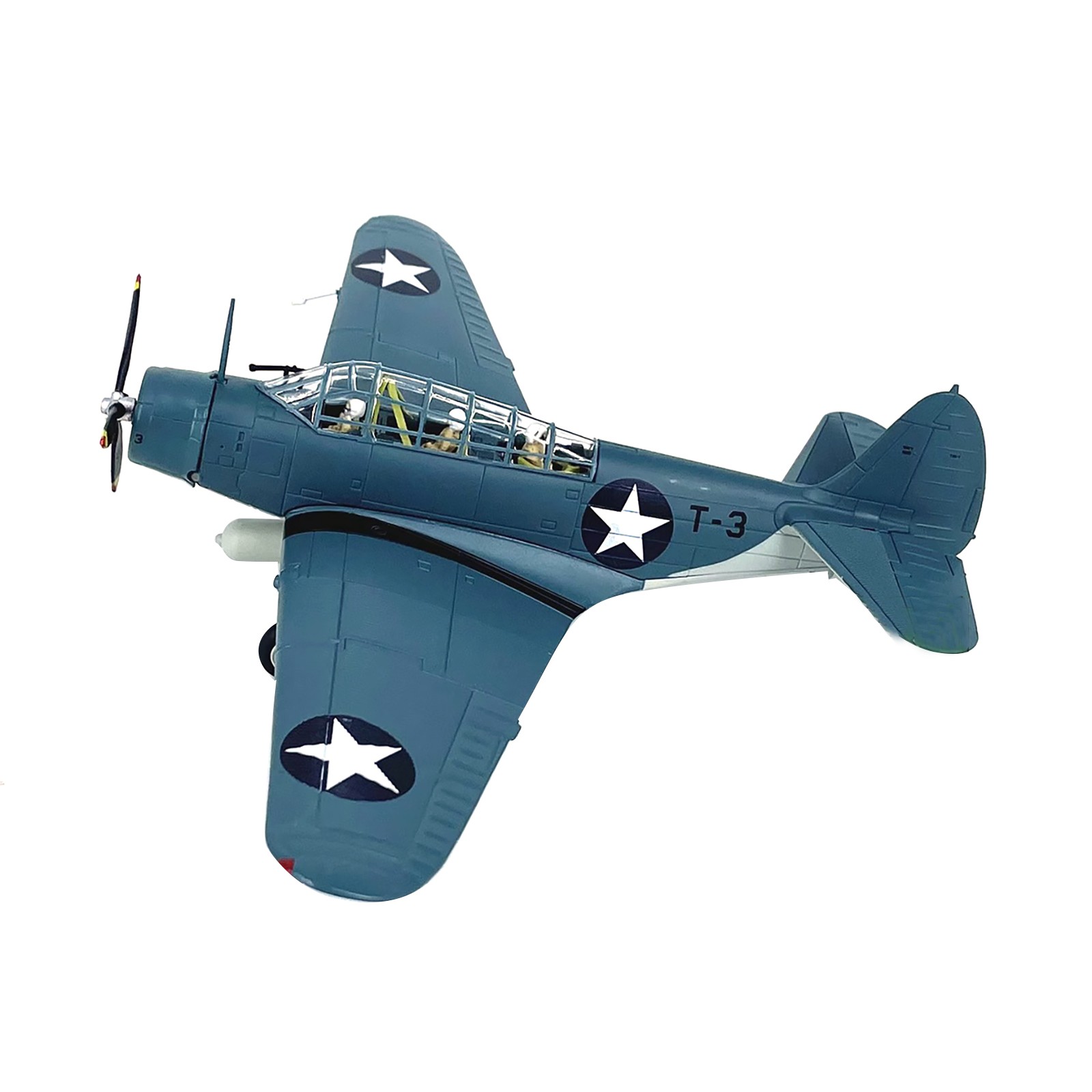 1/72 Scale Diecast Alloy WWII TBD Devastator Bomber Model Display