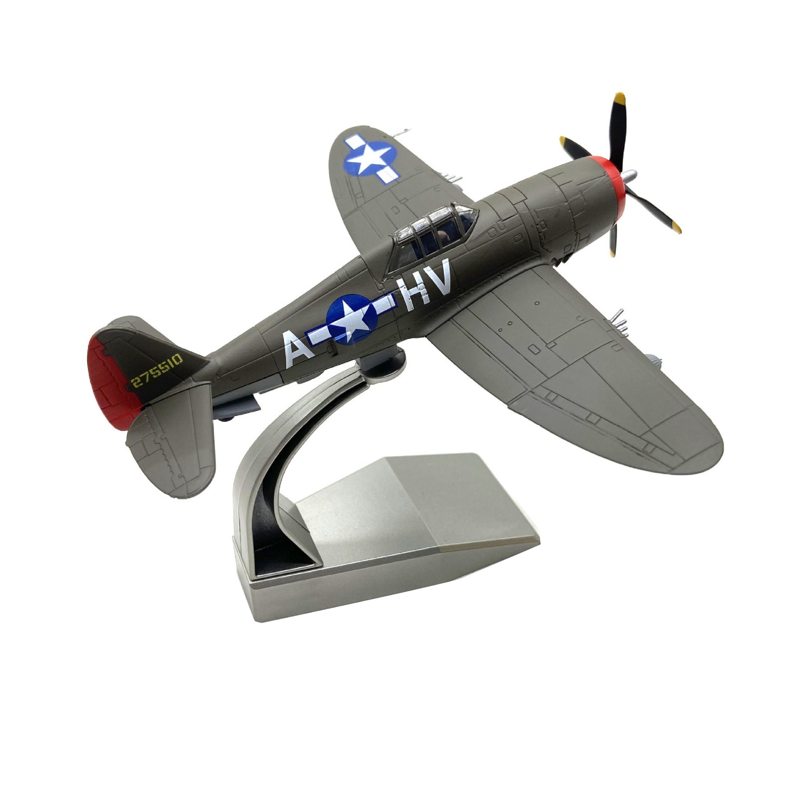 1:72 Scale P-47 Thunderbolt Model Authentic WWII US Aircraft Alloy Gift Ready