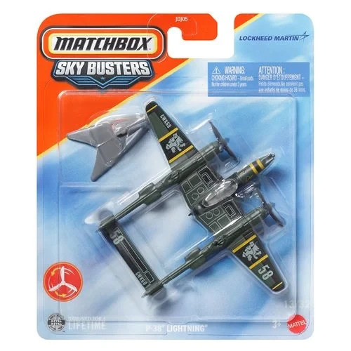 2026 Matchbox Sky Busters #13 Lockheed Martin P-38 Lightning