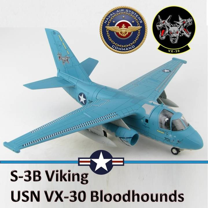 Hobby Master 1/72 HA4910 Lockheed S-3B Viking USN VX-30 Bloodhounds