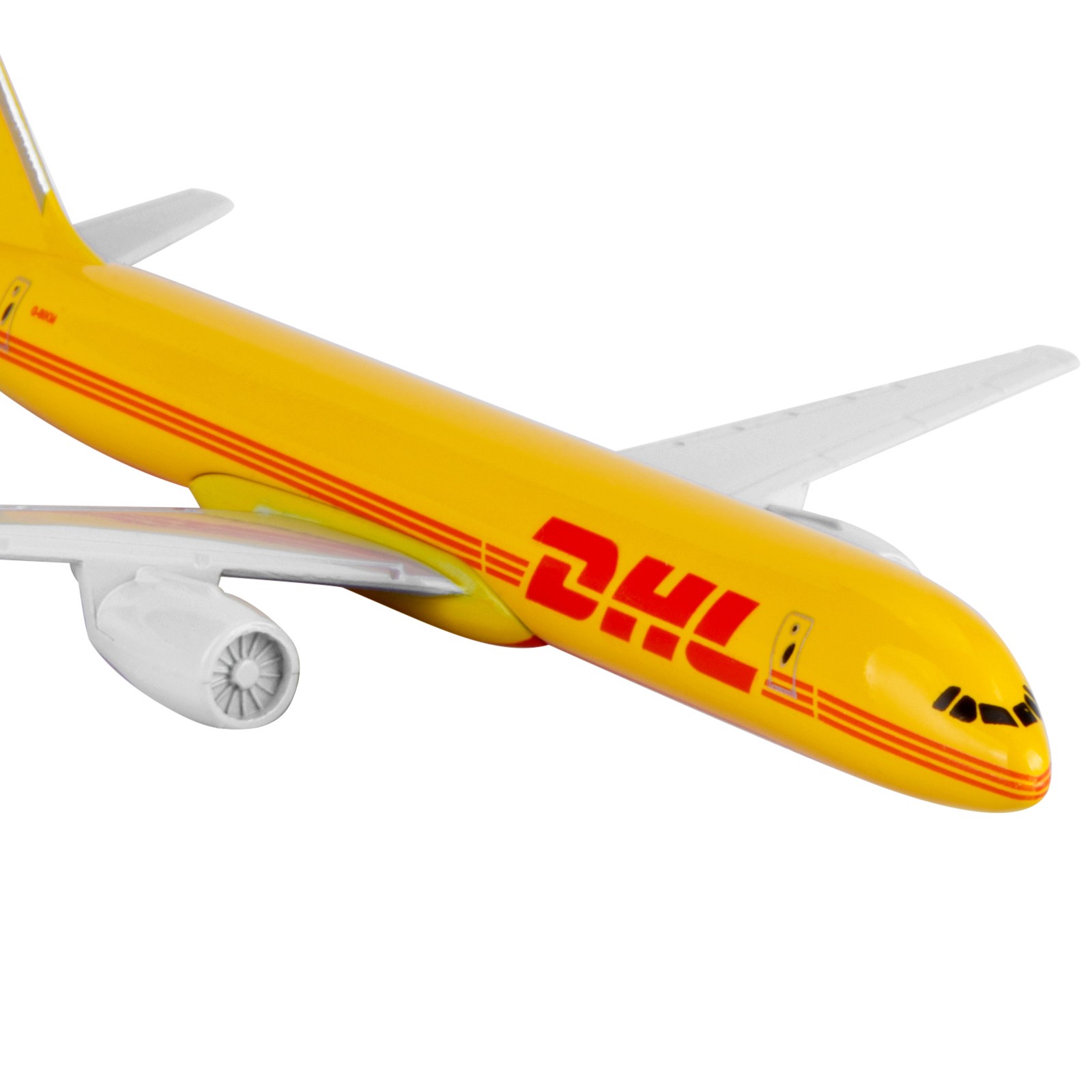 1/400 16cm DHL B757 Cargo Transportation Airplane Model Diecast Plane Display H