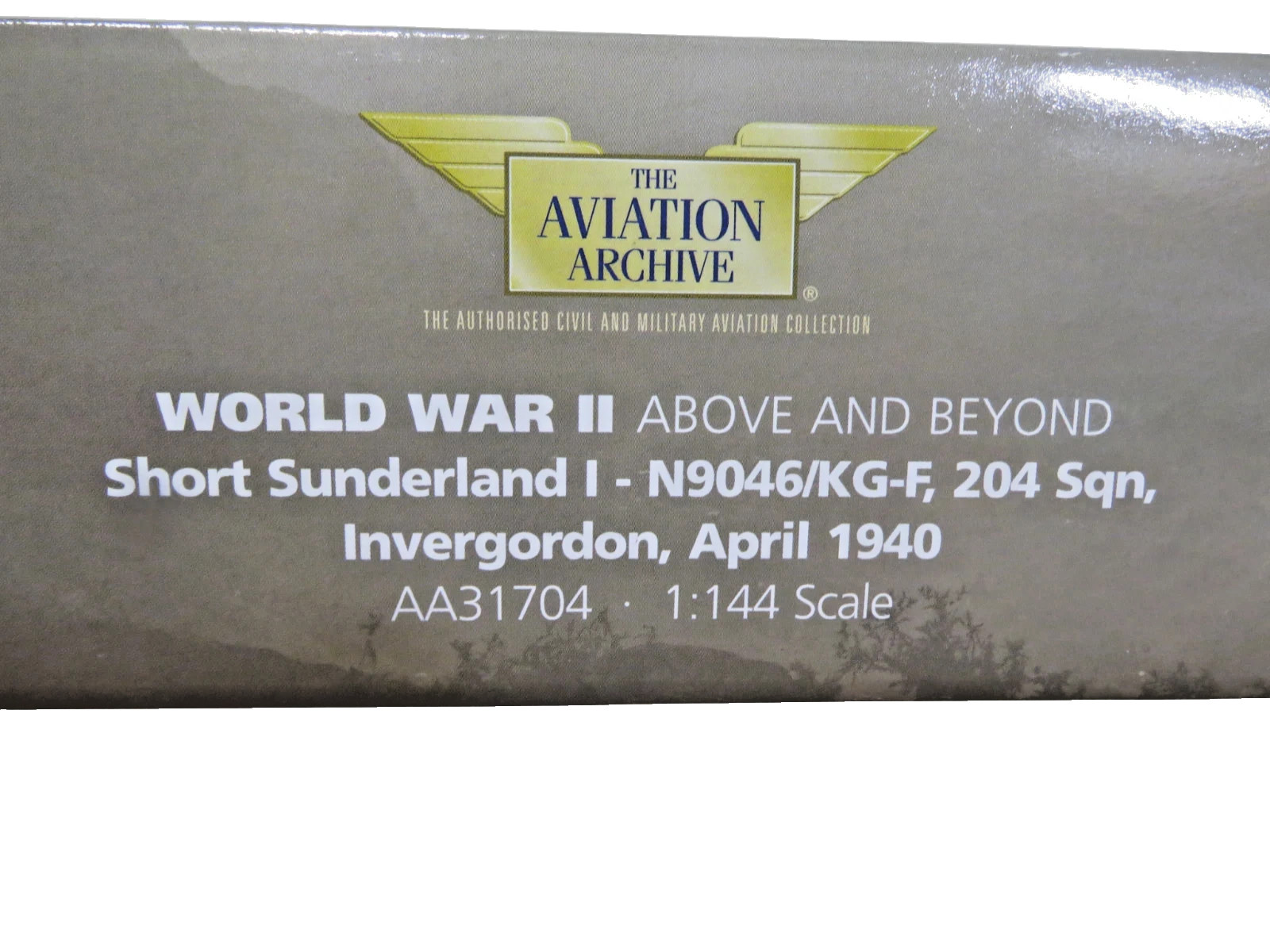 CORGI DIECAST 1:144 SCALE ” SHORT SUNDERLAND I – N9046/KG-F ” LIMITED ED. 31704