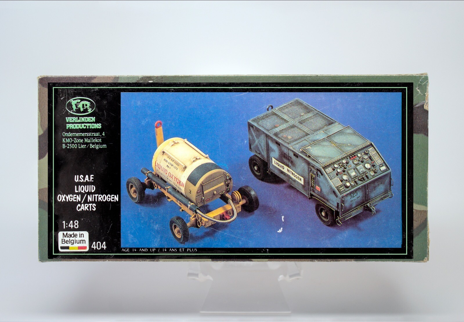 1/48 Verlinden, U.S.A.F. Liquid Oxygen / Nitrogen Carts (No: 404)