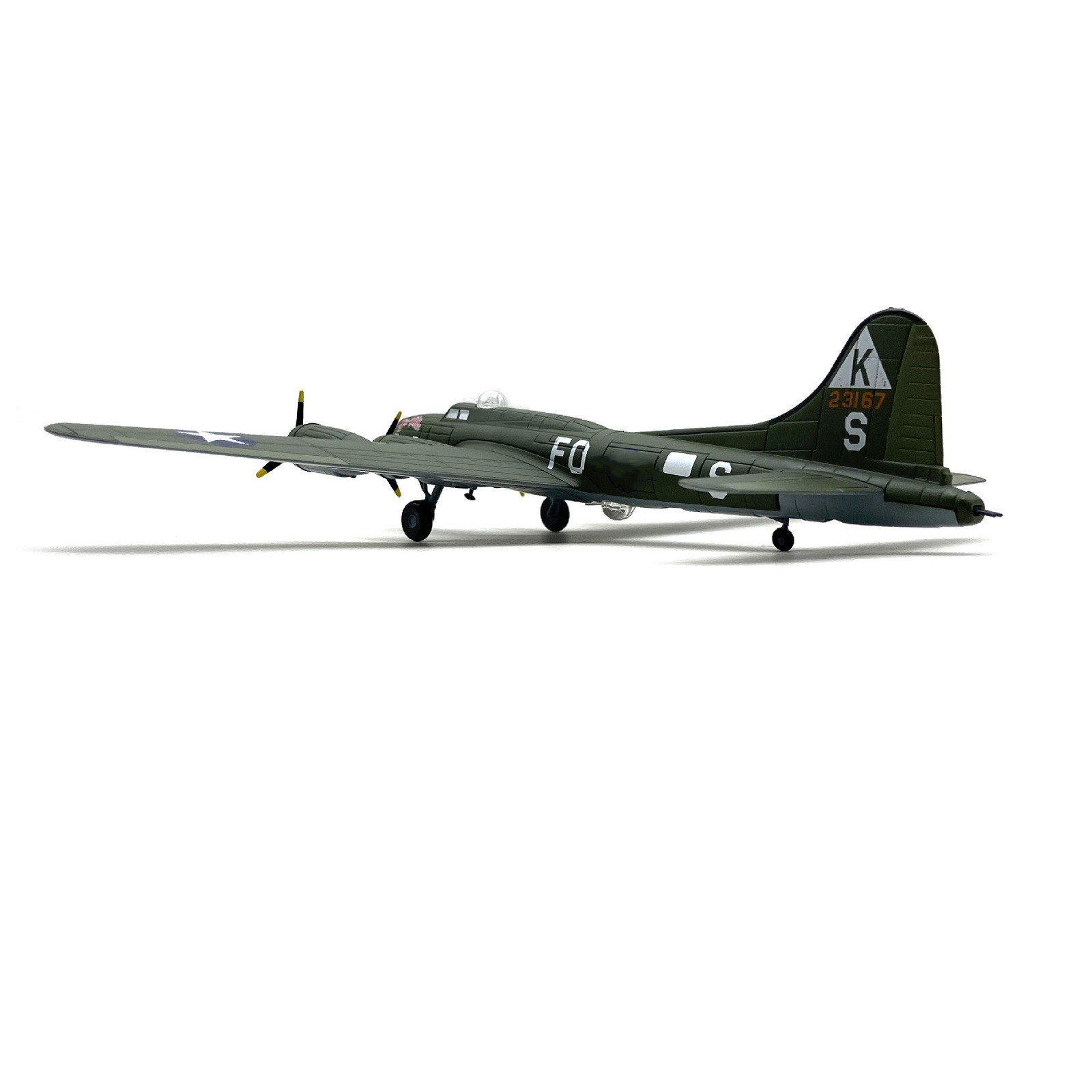 1/144 B-17 Bomber WWII Classic B17 Alloy Military Aircraft Model Plane Scene A