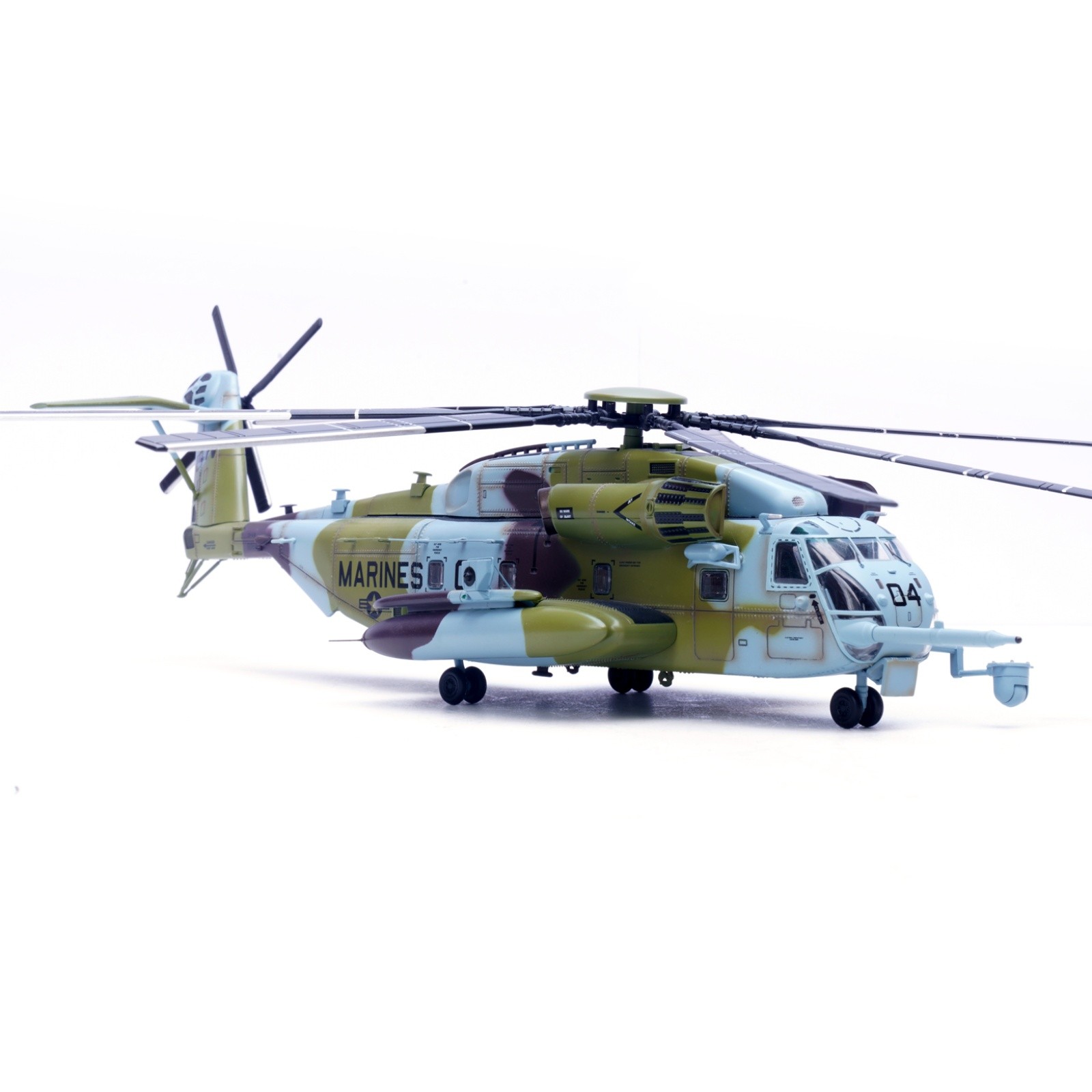 Diecast Alloy 1/72 United States Navy For Sikorsky CH-53E Super Stallion Black