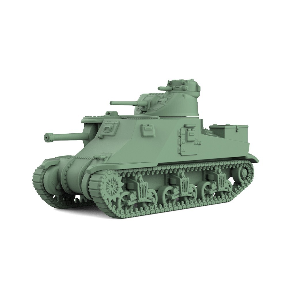 SSMODEL SS400524 1/400 Military Model Kit US M3 Lee Medium Tank