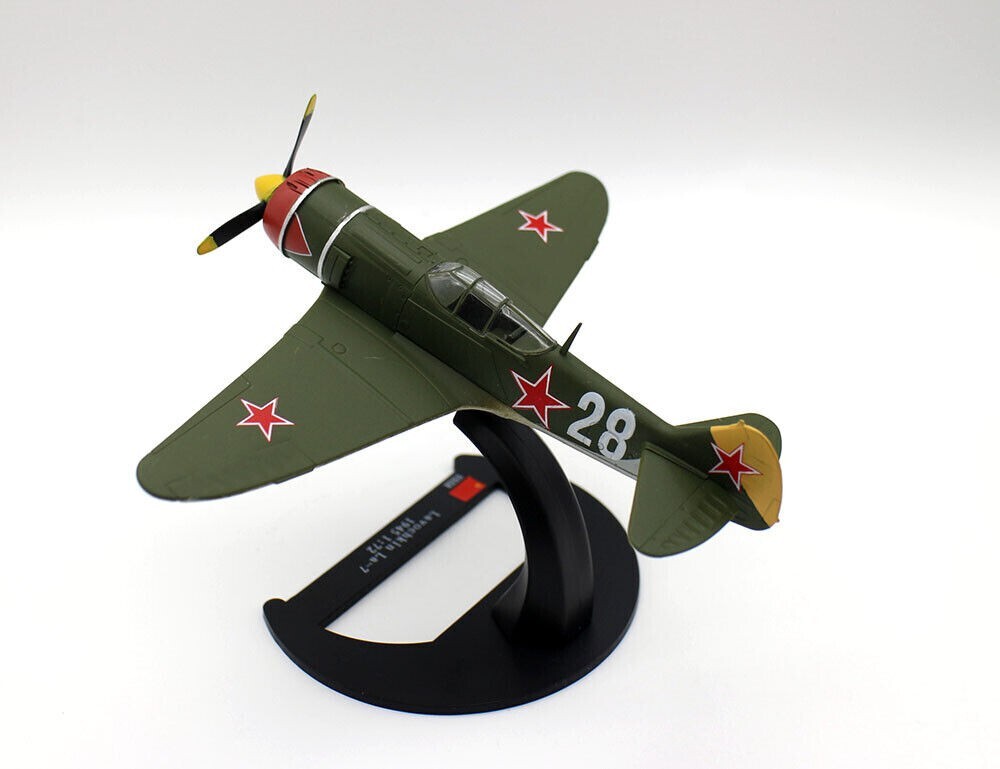 1:72 Soviet Lavochkin La-7 Fighter Aircraft Model Diecast Military Collection