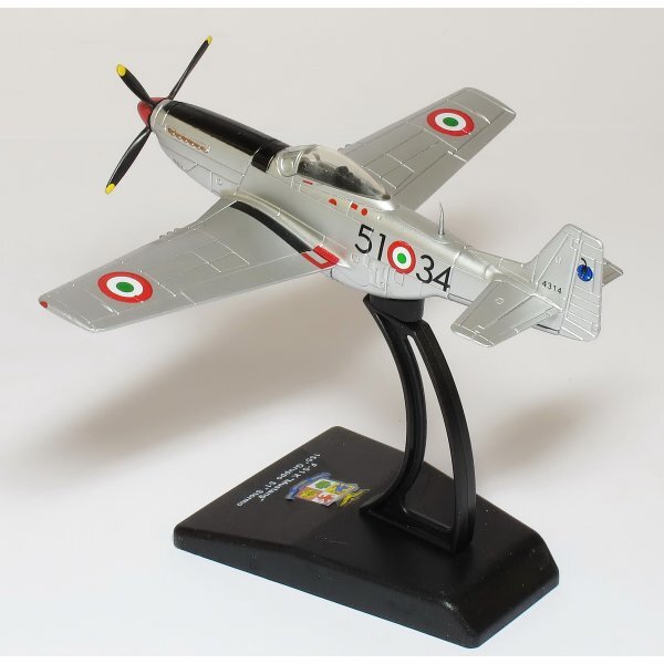 Mustang P-51K Aeronautica Militare Italiana 51 Stormo,Scale 1:100 by Altaya