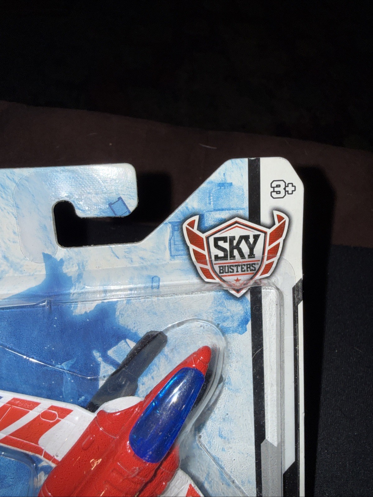 MATCHBOX SKY BUSTERS ARCTIC SNOW EXPLORER RED WHITE BLUE SE-705 2012 NEW MATTEL.