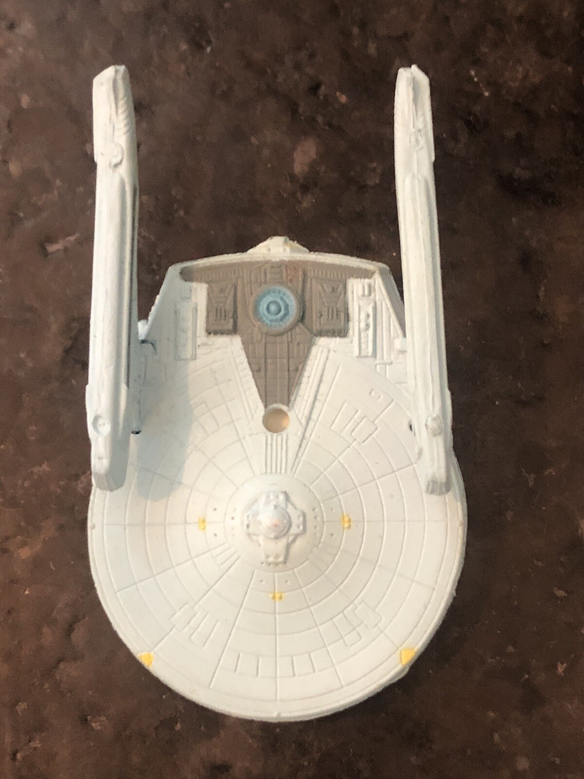 2 Micro Machines Blue/silver STAR TREK