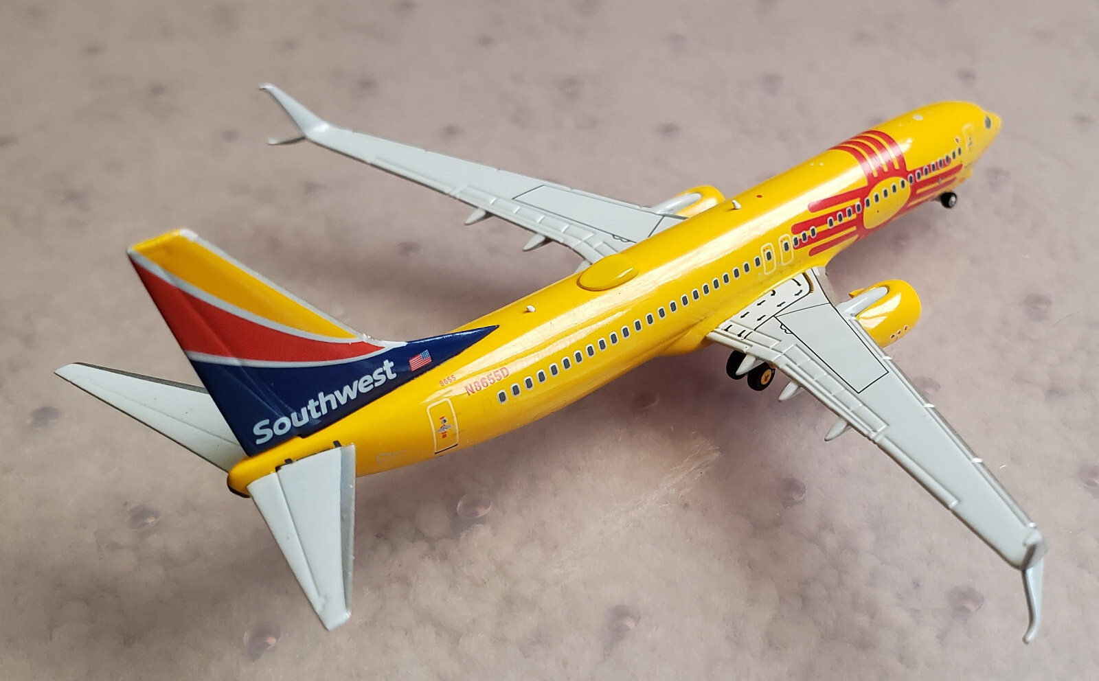 NG Models Boeing 737-800 Southwest New Mexico One N8655D in 1:400