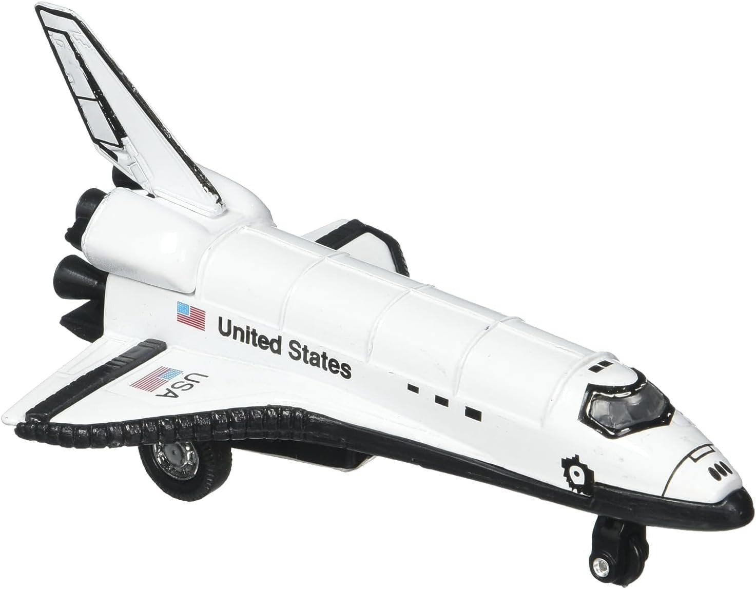 5 Inch Diecast Space Shuttle with Pullback Action – Spark Cosmic Adventures!