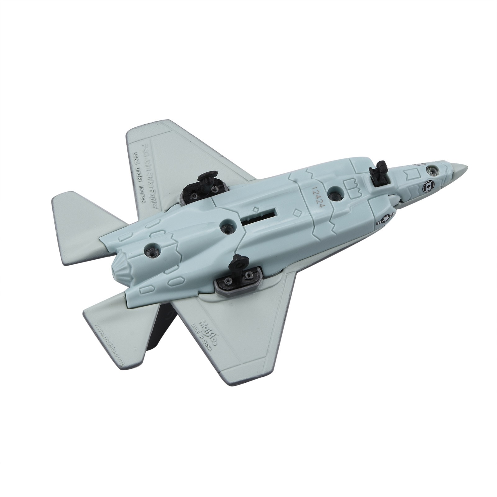 Alloy F-35 Fighter Jet Model 1/130 Scale United States Air Force Display Replica