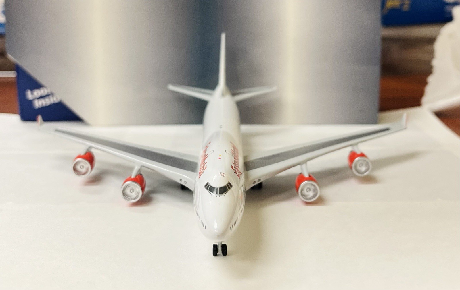 ExxonMobil Boeing 747-400 Gemini Jets 1:400 REG: N/A Gemini Club Member