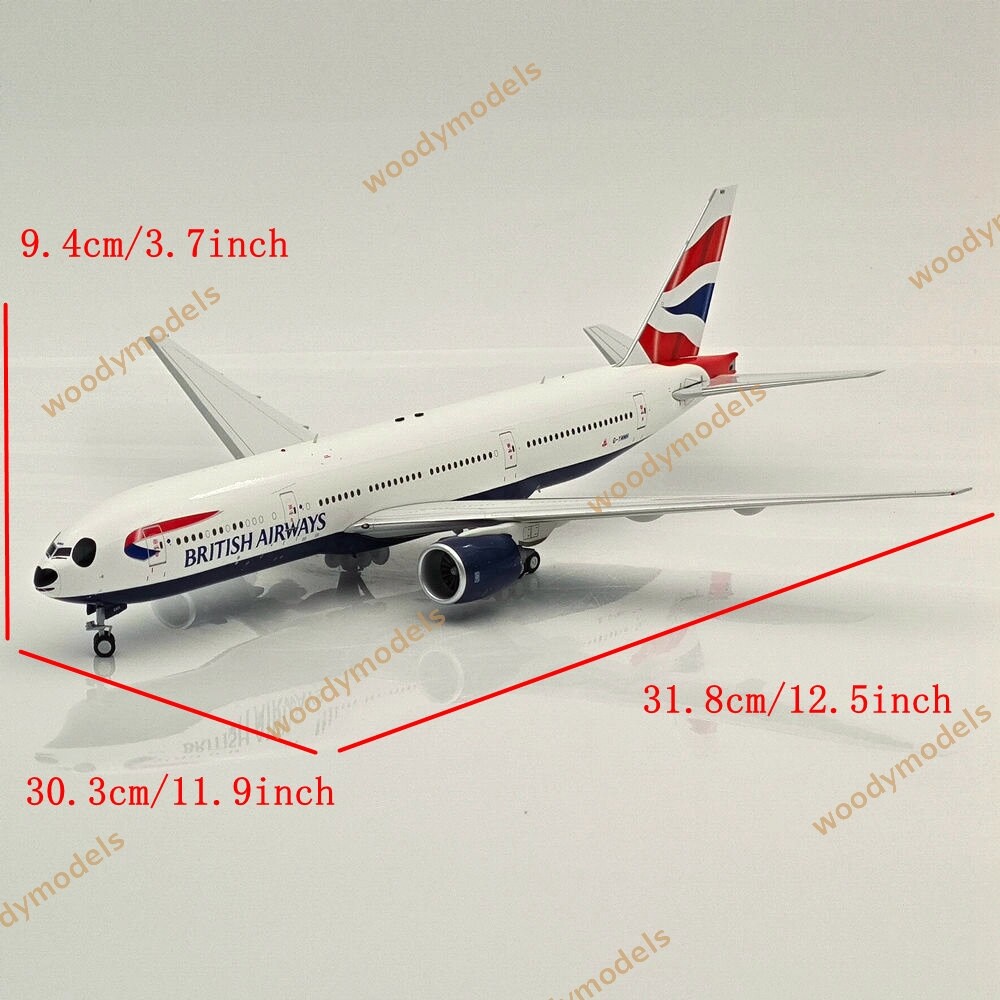 ARD 1:200 British Airways / Boeing 777-200 / G-YMMS WITH STAND / ARDBA85 Diecast