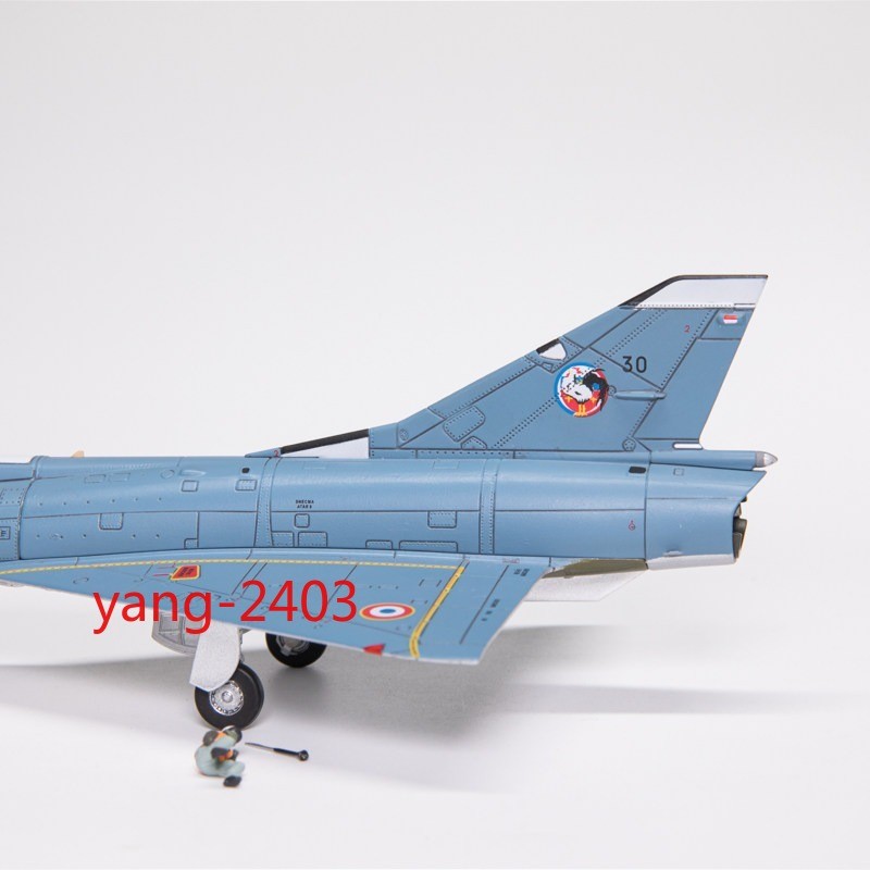 Mirage IIIC Fighter 10-RE No.30, EC 2/10 Seine Squadron 1978 Finished Model 1PC