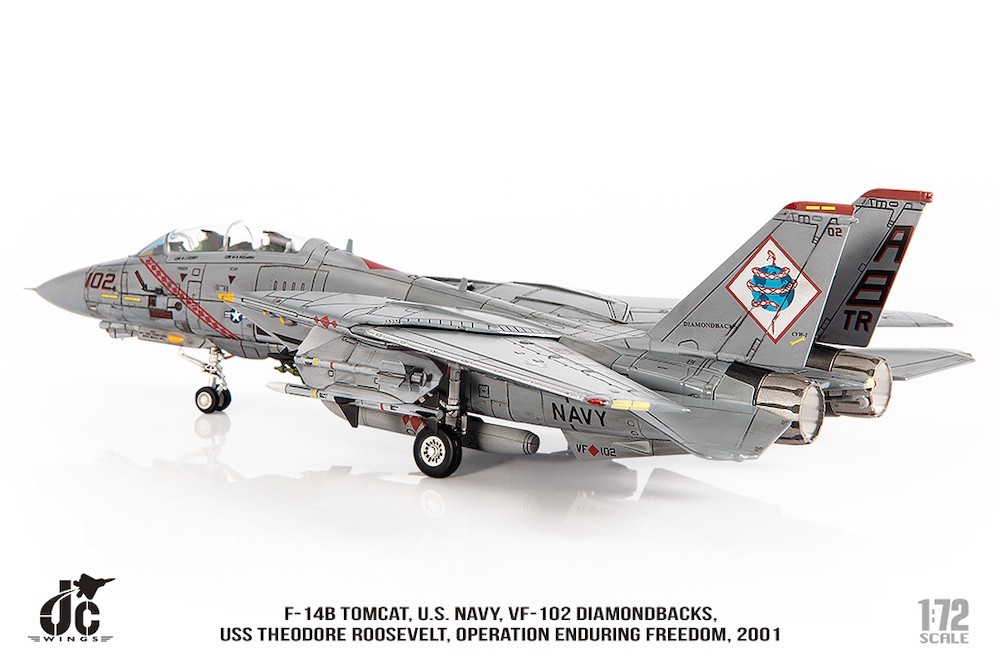 JC Wings 1/72 F-14B Tomcat US Navy VF-102 Diamondbacks Op. Enduring Freedom 2001