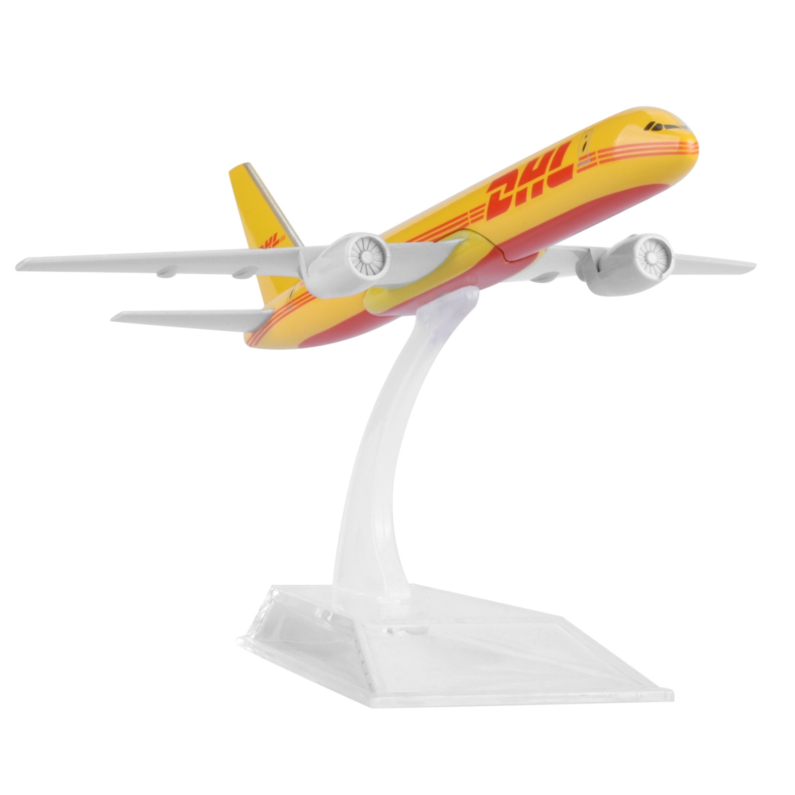 1/400 16cm DHL B757 Cargo Transportation Airplane Model Diecast Plane Display H