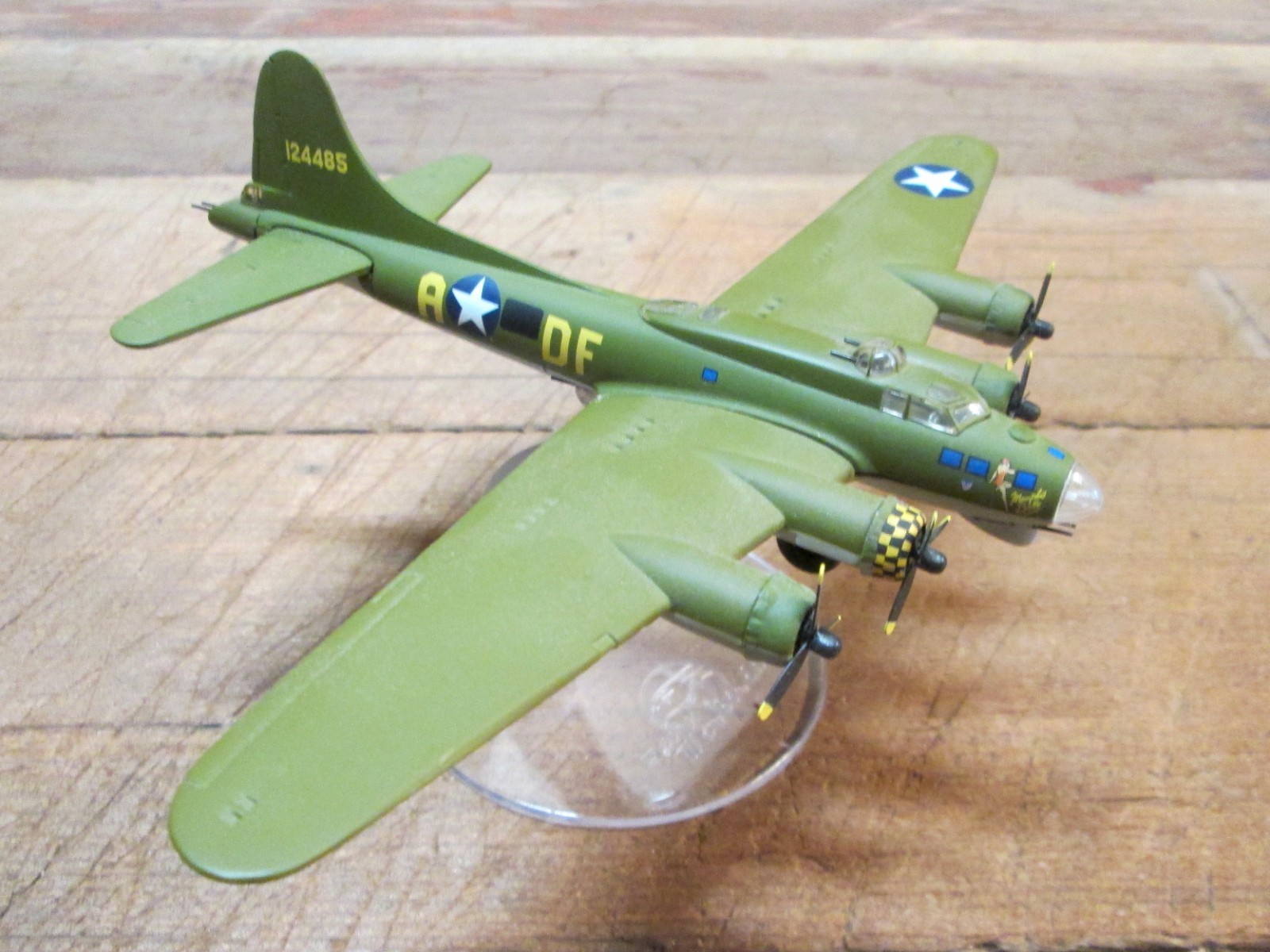 BOEING B-17 FLYING FORTRESS – SALLY B, 8.5″ Wingspan CORGI WARBIRDS 1:144 Scale