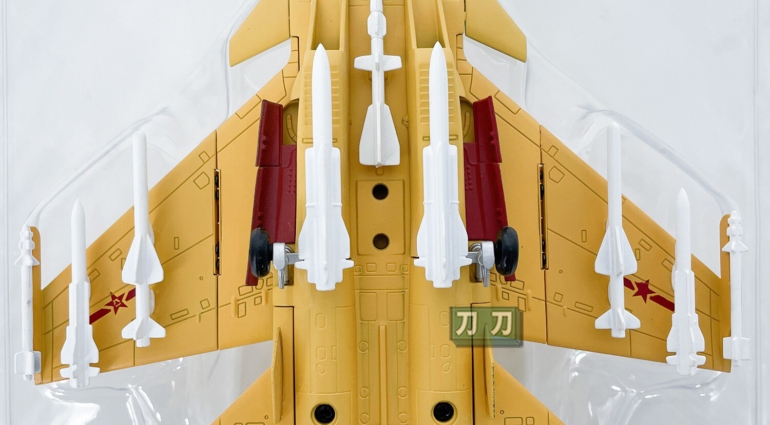 1:100 21CM AVIC China J-15 Fighter Plane Diecast Military Aircraft Model