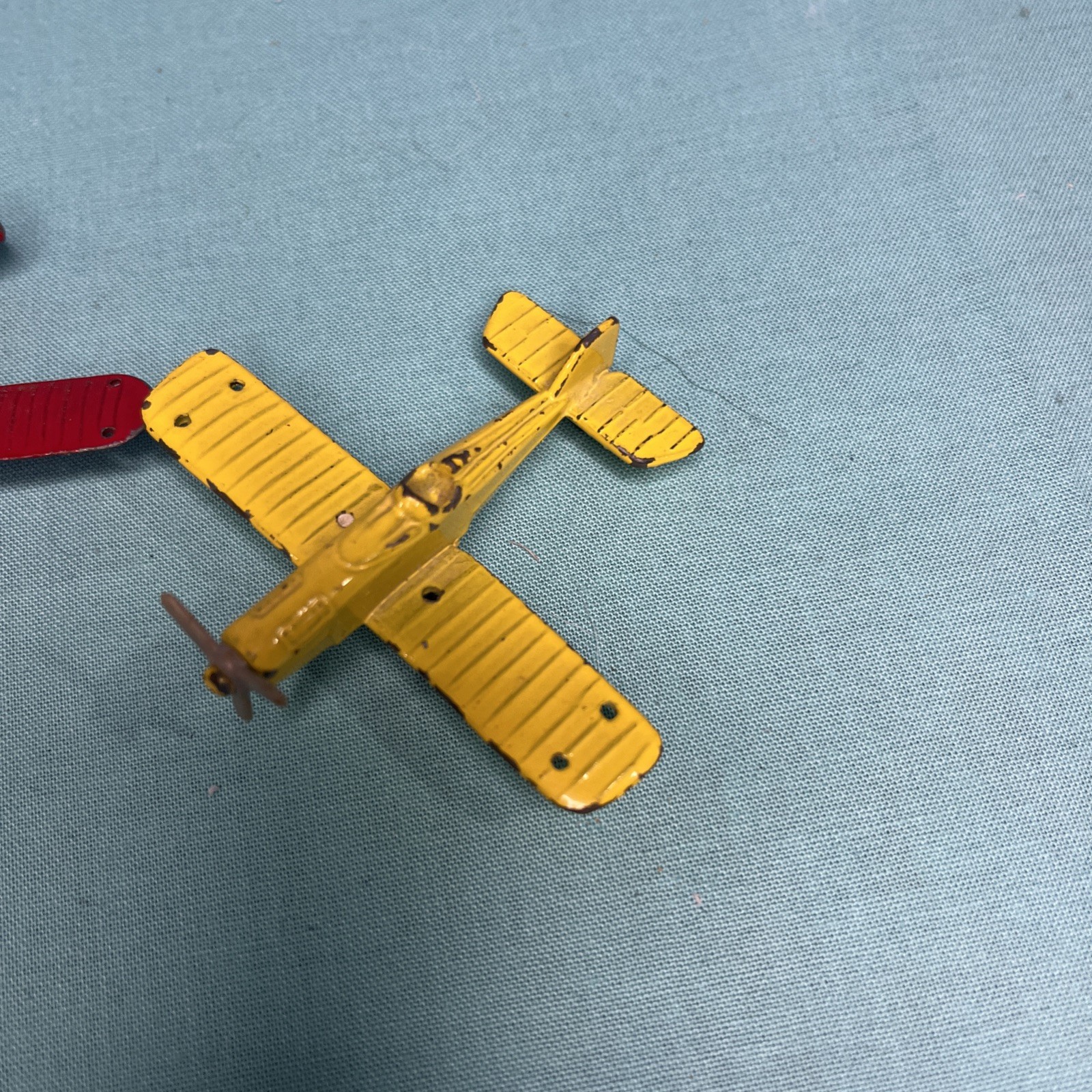 Lot of 3 Vtg Imperial Metal Die Cast Toy Micro Airplane Military Planes F-12E